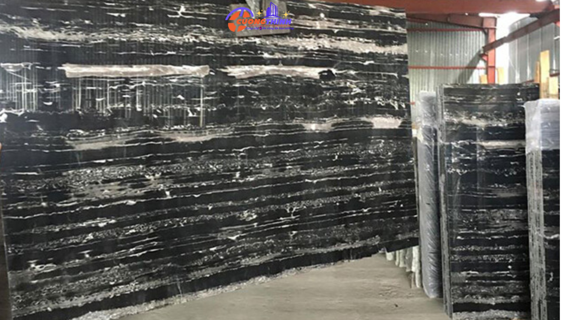6.Đá Marble black-royal