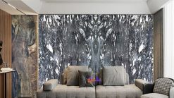 Tranh đá Onyx Mandala-Black
